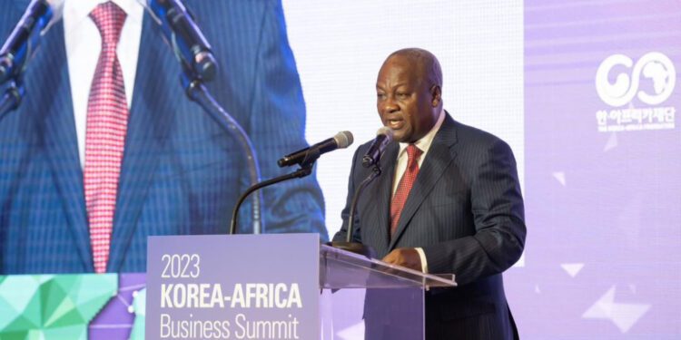 mahama_korea