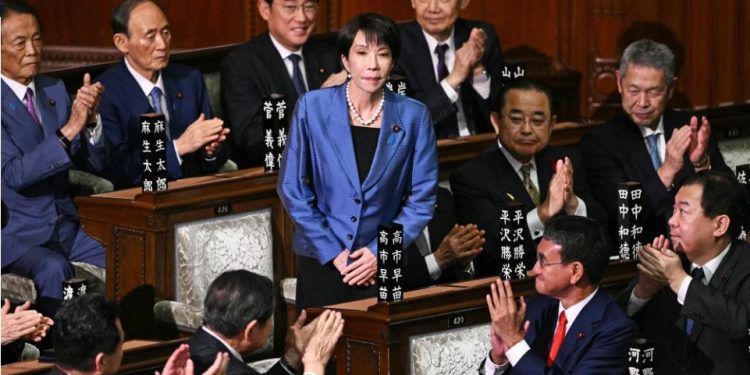 Sanae Takaichi becomes Japan’s first female Prime Minister