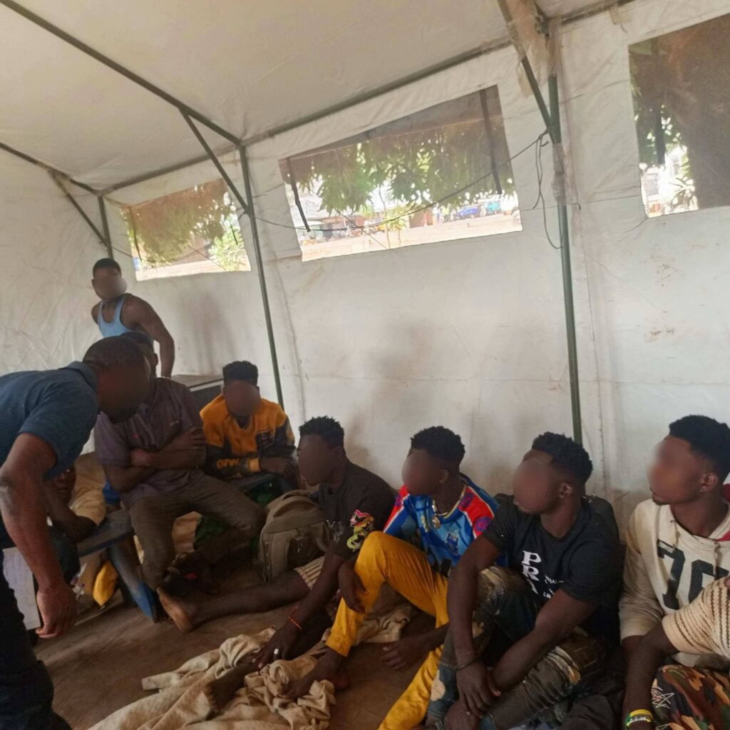 Police arrest 22 foreign nationals for suspected illegal mining ...